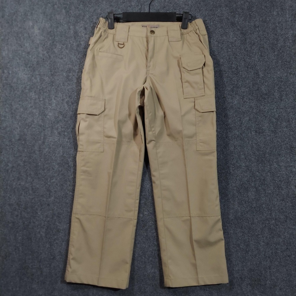 5.11 Tactical Pants Womens 6‎ Khaki Ripstop Cargo Utility Outdoor Regular 29x27